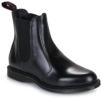 Dr. Martens Laarzen Dr. Martens Flora Boot Blk Smooth" Zwart - 36,37,38,39,40,41,42,43