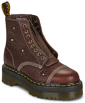 Dr. Martens Laarzen Dr. Martens Sinclair Flower Dark Brown Grizzly" Bruin - 36,37,38,39,40,41,42,43