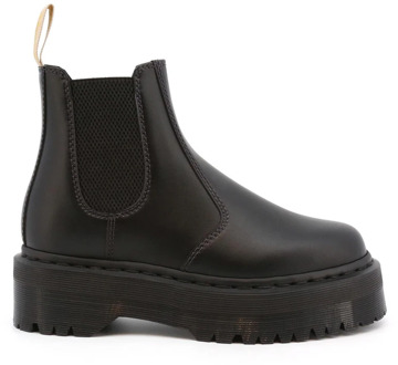 Dr. Martens Laarzen Dr. Martens  Vegan 2976 Quad Black Felix Rub Off