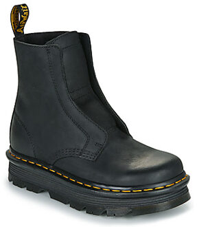 Dr. Martens Laarzen Dr. Martens ZebZag Lace Less Laceless Boot Black Wyoming" Zwart - 37,38,39,40,41,42
