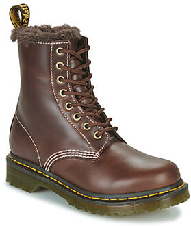 Dr. Martens Serena Dark Brown Classic Laarzen Dr. Martens , Brown , Dames - 39 Eu,38 Eu,36 EU