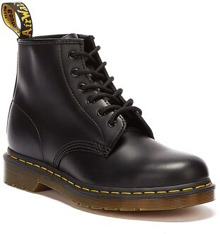 Dr. Martens Shop Voor Dr. Martens 101 Gladleren Heren Zwarte Laarzen