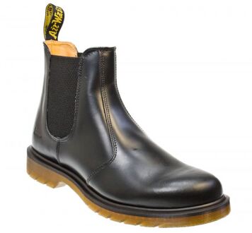Dr. Martens Shop Voor Dr. Martens 2976 Dames Zwarte Leren Chelsea Laarzen