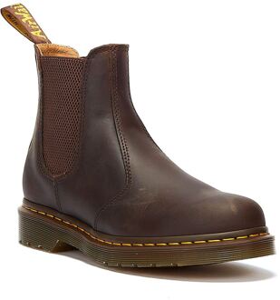 Dr. Martens Shop Voor Dr. Martens 2976 Ys Crazy Horse Dames Bruine Laarzen
