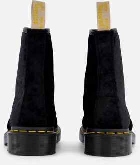 Dr. Martens Vegan Crushed Velvet Enkellaarzen Dr. Martens , Black , Dames - 38 Eu,39 Eu,36 Eu,37 Eu,40 EU