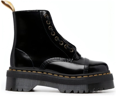 Dr- Martens Vegan Sinclair platform biker boot Zwart - 37