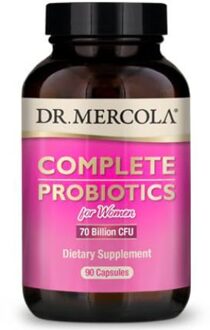 Dr. Mercola Complete Probiotics for Women (70 Billion CFU) (90 capsules) - Dr. Mercola