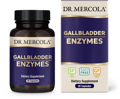 Dr. Mercola Gallbladder support Enzymes (30 Capsules) - Dr. Mercola