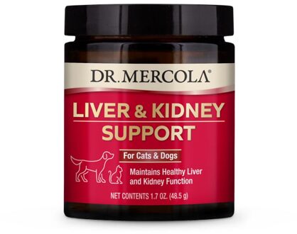 Dr. Mercola Liver and Kidney Support for cats & dogs (48.5 g) - Dr. Mercola