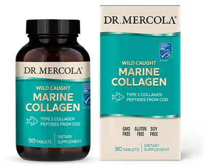 Dr. Mercola Marine Collagen 90 Tablets - Dr Mercola