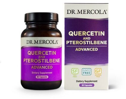 Dr. Mercola Quercetin and Pterostilbene Advanced (60 capsules) - Dr. Mercola