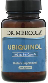 Dr. Mercola Ubiquinol verhoogd bioactieve CoQ10, 100 mg (30 Licaps Capsules) - Dr. Mercola