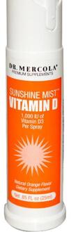 Dr. Mercola Vitamine D3 Spray, Sunshine Mist, 1000 IE - Dr. Mercola