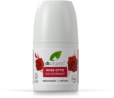 Dr Organic Rose Otto Deodorant Roll On 50ml