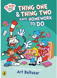 Dr Seuss Graphic Novel: Thing One And Thing Two Have Homework To Do - Art Baltazar