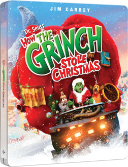 Dr Seuss' How the Grinch Stole Christmas 4K Ultra HD SteelBook
