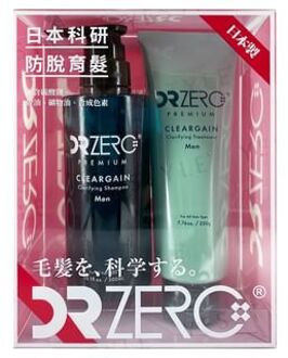 DR ZERO Cleargain Clarifying Shampoo & Treatment Set Men 2 pcs