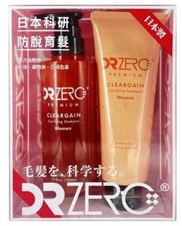 DR ZERO Cleargain Clarifying Shampoo & Treatment Set Women 2 pcs