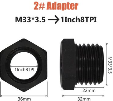 Draad Adapter Voor Hout Draaibank Chuck Schroefdraad Spindel, Houtbewerking Conversie Accessoires 2