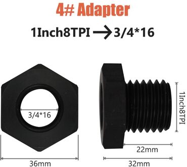 Draad Adapter Voor Hout Draaibank Chuck Schroefdraad Spindel, Houtbewerking Conversie Accessoires 4