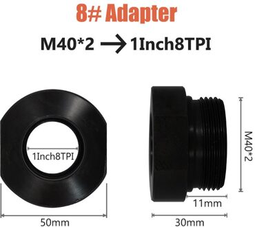 Draad Adapter Voor Hout Draaibank Chuck Schroefdraad Spindel, Houtbewerking Conversie Accessoires 8