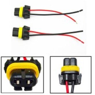 Draad Auto Licht Adapter Voor Koplampen Mistlamp Kabelboom Sockets Universele Adapter Accessoire Praktische