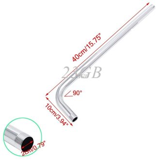 Draad G1/2 Rvs Wandmontage Buis Regendouche Arm Beugel 50