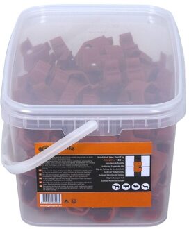 Draadclip tbv Line Post - Verbindingen - 100 stuks