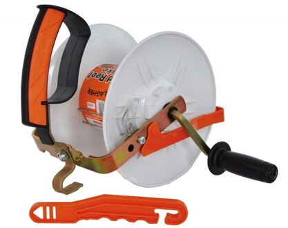 Draadhaspel met versnelling - 500 meter