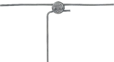 Draadklem rond - 10 stuks