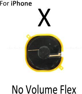 Draadloos Opladen Oplader Receiver Coil Nfc Kompas Module Flex Kabel Voor Iphone 8 8 Plus Se X Vervanging Deel nee Volume X