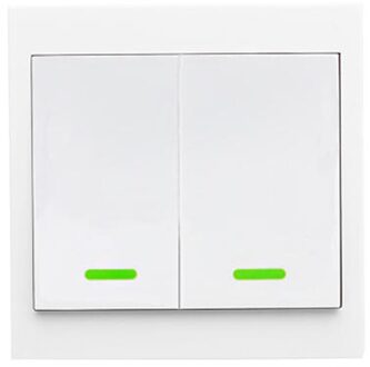 Draadloze Afstandsbediening Zender Sticky RF Intelligente Smart Switch voor Thuis Woonkamer Slaapkamer 433MHZ 86 Wandpaneel Schakelaars 2 Channel