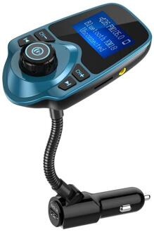 Draadloze Auto Bluetooth Fm-zender Radio Adapter Kit Display Auto W1.44-Inch C8P0