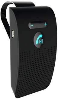 Draadloze Auto Bluetooth V5.0 Bluetooth Handsfree Carkit Draadloze Bluetooth Speaker Telefoon Zonneklepclip Speakerphone