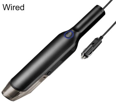 Draadloze Auto Stofzuiger Draagbare Met Handheld Stofzuiger Auto Huishoudelijke Tweeërlei Gebruik 60W5000pa Sterke Zuigkracht Mini Schoner Wired
