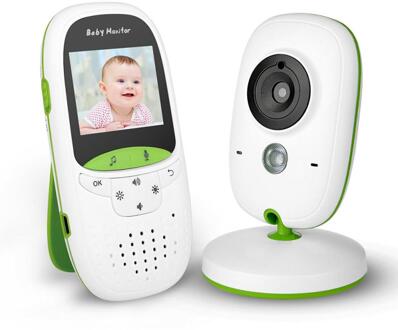 Draadloze Babyfoon Camera Digitale Lcd Night Vision 2-Weg Talk Video Ir Led Temperatuur Monitor Baby Baby Camera AU plug