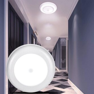 Draadloze Batterij Aangedreven Motion Sensing Indoor Led Plafond Licht, 180 Lumen, Wit Nachtlampje (Wit Licht)