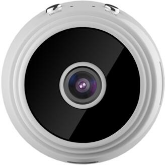 Draadloze Beveiliging Afstandsbediening Monitoring Nachtzicht Baby Bewegingsdetectie Camera 1080P Hd Mini Wifi Camera Voor Android/ios 02 wit