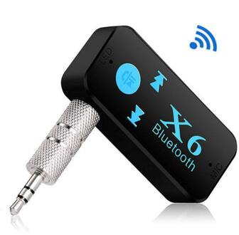 Draadloze Bluetooth Auto Ontvanger Adapter Jack Audio Zender Handsfree Telefoontje Aux Muziek Ontvanger Voor Thuis Tv MP3tt
