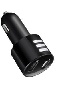 Draadloze Bluetooth Auto USB Lader Fm-zender Draadloze Radio Adapter Keurt FM Full-frequentie Draadloze Transmissie zwart