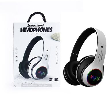 Draadloze Bluetooth Hoofdtelefoon Opvouwbaar Stereo Gaming Headset Audio Mp3 Verstelbare Koptelefoon Met Mic Ondersteuning Tf Card Led Bass 2