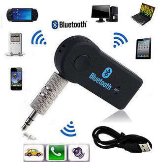Draadloze Bluetooth Ontvanger Mini Bluetooth Zender Auto Aux Stereo Audio Hoofdtelefoon Adapter 3.5Mm Audio Connector