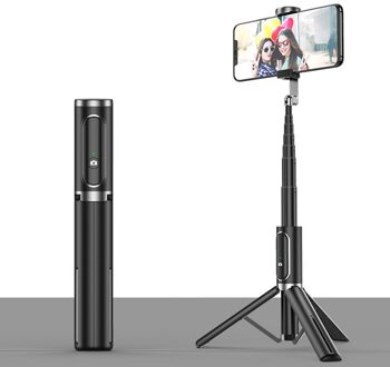Draadloze Bluetooth Selfie Stok Uitschuifbare Handheld Monopod Opvouwbare Mini Statief Met Afstandsbediening Sluiter Statief Voor Telefoon 2
