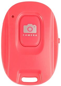Draadloze Bluetooth Telefoon Selfie Ontspanknop Draagbare Quick Release Lichtgewicht Camera Afstandsbediening Voor Ios Android Roze