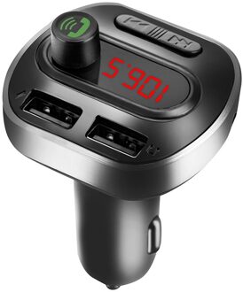 Draadloze Bt 3.0 Zender Fm Mp3 Spelers Modulator Handsfree Dual Usb Coche Multifuncional Bluetooth MP3
