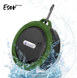 Draadloze Draagbare Kleine Speaker Outdoor Auto Card Mini Bluetooth Speaker groen