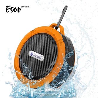 Draadloze Draagbare Kleine Speaker Outdoor Auto Card Mini Bluetooth Speaker Oranje