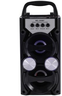 Draadloze Draagbare Ms-209Bt Bluetooth Speaker Fm Radio Outdoor Speaker O High Power Muziek Speaker