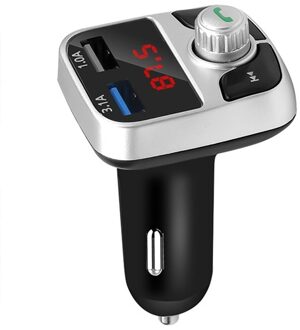 Draadloze Handsfree Audio Ontvanger MP3 Speler Usb Charger Auto Accessoires Handsfree Bluetooth 5.0 Fm Zender