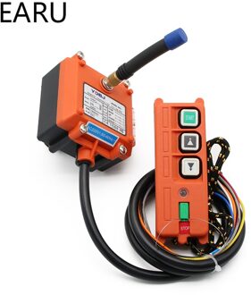 Draadloze Industriële Afstandsbediening Elektrische Takel Afstandsbediening Kronkelende Motor Zand-blast Apparatuur Gebruikt F21-2S 3 Knop 110V
